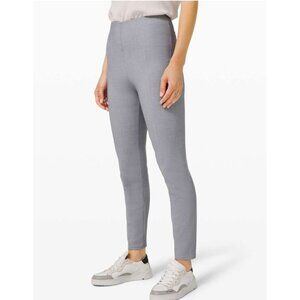 Lululemon Here to There High-Rise 7/8 Pant Crosshatch Texture Magnet Grey Size 8